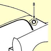 B. Rear Sail Panel Lamp Lens